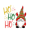 Ho ho ho gnome Christmas
