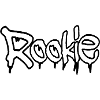 Graffiti Style Rookie Text Design