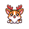 Christmas Corgi