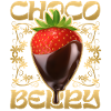 Strawberry with chocolate