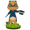 Meerkat Wizard Wand