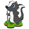 Skunk Hockey sur gazon Stick