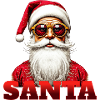 Le Père Noël sourit