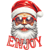 Père Noël profiter