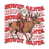 Howdy Santa Cowboy Western
