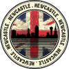 Newcastle Union Flag Skyline Patch