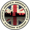 Manchester UK Skyline-Abzeichen