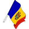 Drapeau de la Moldavie