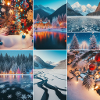 Christmas at the lake