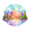 Landschaft - Illustration