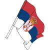 Drapeau de la Serbie
