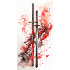 Mystical katanas