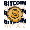 Bitcoin Text Crypto Cryptocurrency Blockchain