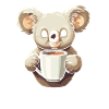 Koalabjørn kaffe