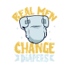 Real men change diapers