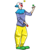 Clown Halloween Jongleur