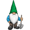 Dwarf Halloween Shovel