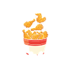 J’adore le poulet frit