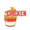 Fried Chicken Gift Saying