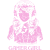 Gamer Girl - rose