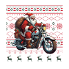 père noël est aussi motard