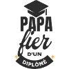 PAPA FIER D'UN DIPLOMÉ