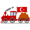 Turkey Flag Basketball Railway