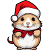 Hamster, Cute, Christmas, Christmas, Animal