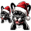 French Bulldog Santa Claus Gifts