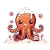 Gingerbread Octopus