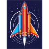 Space Conquest Rocket