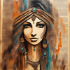bohemian woman