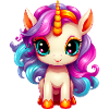 Bébé licorne