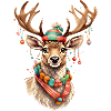 Cute Christmas Reindeer
