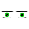 Green Pair of Eyes