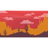 Wander around the desert.