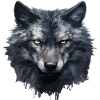 Cooles Wolfs Design
