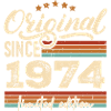 Original 1974 Vintage - 1974 fødselsdagsgave