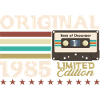 Cassette 38e anniversaire décembre 1985