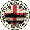 Norwich Union Jack Skyline-Abzeichen