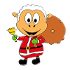 SCHAF - WEIHNACHTSMANN - TIER - TIERISCH