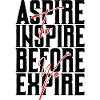 Aspire Before Expire black