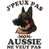 Drôle Aussie Berger Australien