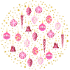 Xmas Galaxy Pink