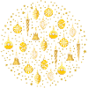 Xmas Galaxy Gold