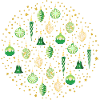 Xmas Galaxy Green
