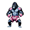 Boxe Boxeur Gorille