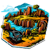 Landschaft - Illustration