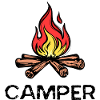 Camper Saying Campfire Camping Hikers Holidays
