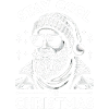 Hipster Santa Claus